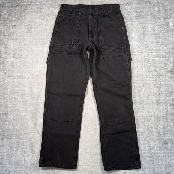 Genuine Dickies Other - Dickies Pants Mens 32x32 Black Double Knee Carpenter Patch Pocket Utility Grunge
